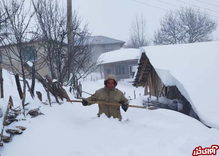 بازگشایی تمام راه‌های برفگیر مازندران تا عصر امروز + گزارش وضعیت مناطق درگیر در برف