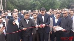 افتتاح پارک سکوتپه ساری با حضور وزیر راه و شهرسازی