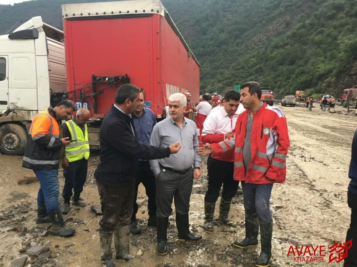 ارزیابی و تعیین خسارت از مناطق سیل‌زده مازندران ادامه دارد