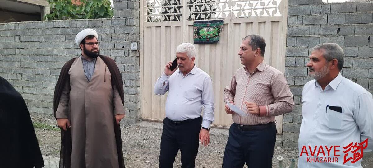 بازدید مدیرکل بنیاد مسکن مازندران از طرح هادی در ۲ روستای بابل