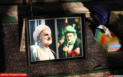 مراسم گرامیداشت پیرغلام حسینی میرزای تلاوکی در امامزاده یحیی ساری