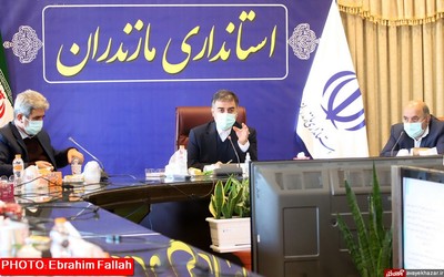 جلسه کارگروه تسهیل و رفع موانع تولید در استانداری مازندران