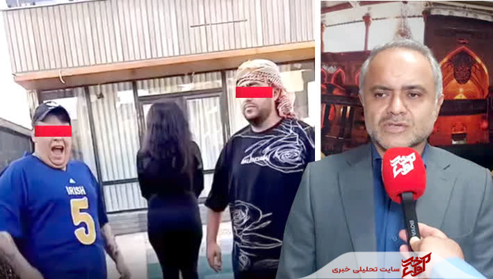 متهم کلیپ توهین‌آمیز امروز دستگیر، منتقل و تحت مجازات قانونی قرار می‌گیرد