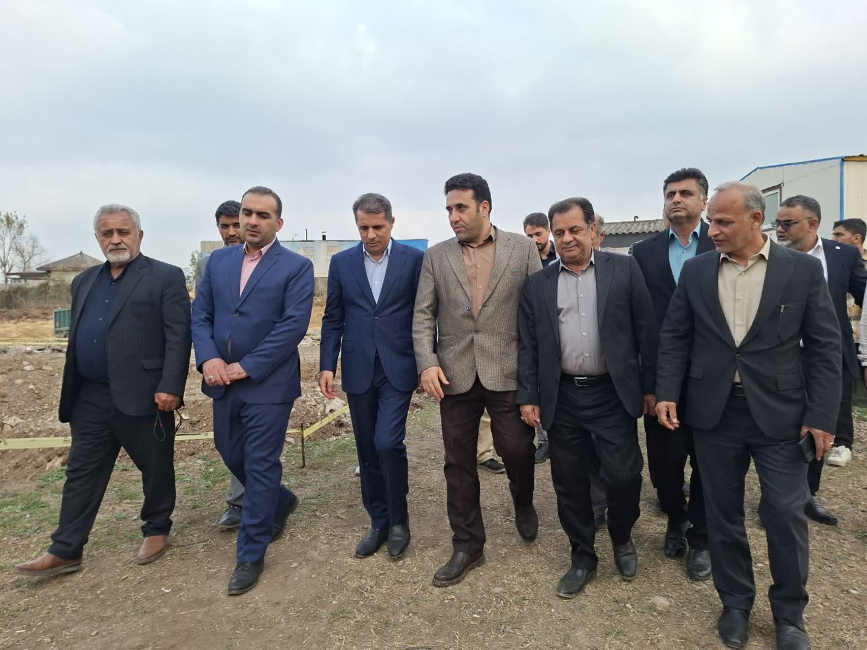 عملیات اجرایی درمانگاه تأمین اجتماعی میاندورود کلید خورد