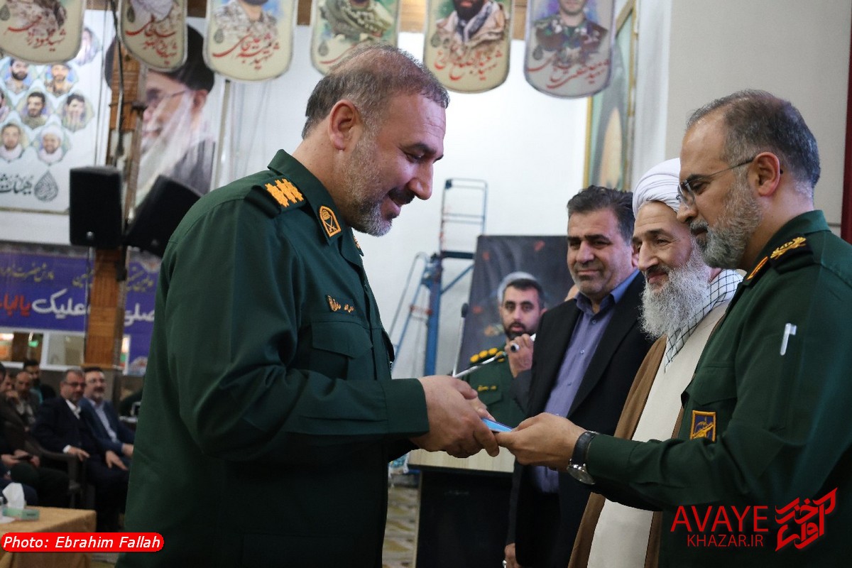 سرهنگ روح‌الله صادقی سکاندار ناحیه مقاومت بسیج ساری شد