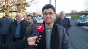 افتتاح راه روستایی پایین قلعه‌سر نکا در چارچوب ۴۴ پروژه عمرانی دهه فجر