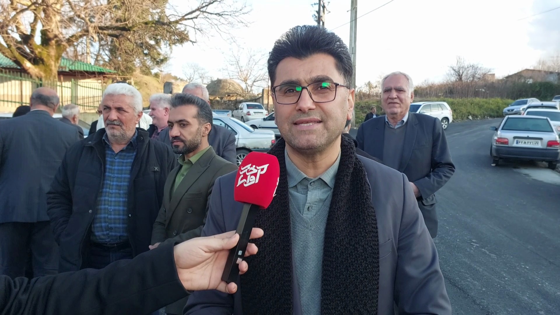 افتتاح راه روستایی پایین قلعه‌سر نکا در چارچوب ۴۴ پروژه عمرانی دهه فجر